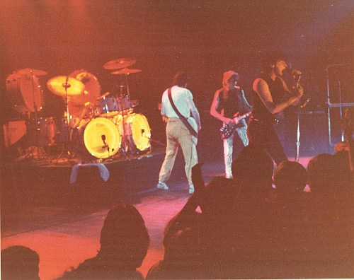 Golden Earring show photo July 12 1982 in Mechelen (Limburg) Photo Peter van Hommerig